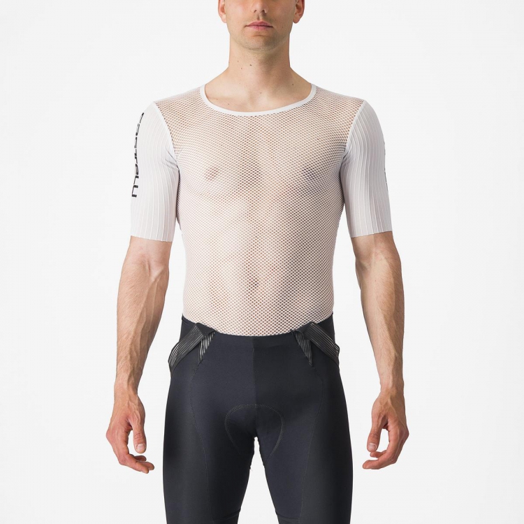 Castelli Bolero korte mouw ondershirt wit heren XL