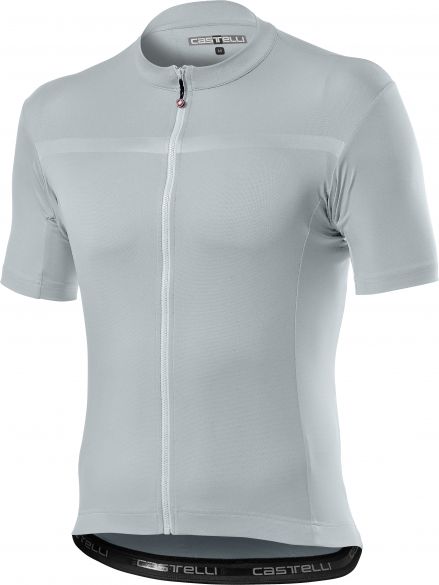 Castelli classifica fietsshirt korte mouw zilvergrijs heren 21021-870