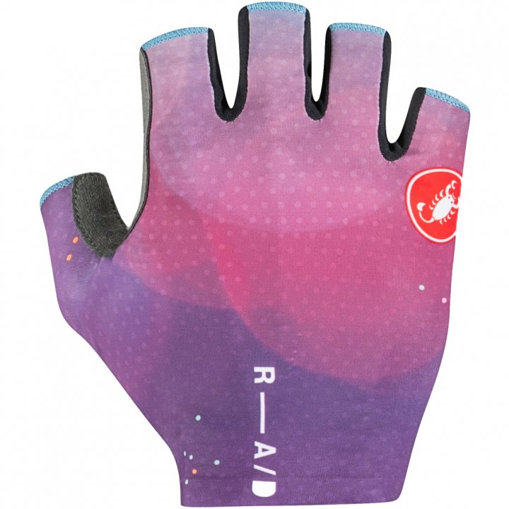 Castelli Competizione 2 handschoen paars unisex L