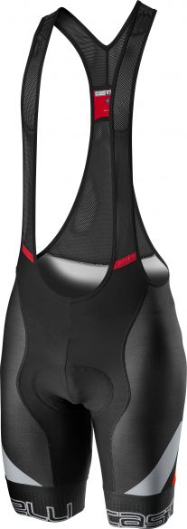 Castelli Competizione kit bibshort zwart/grijs/rood heren 21007-656