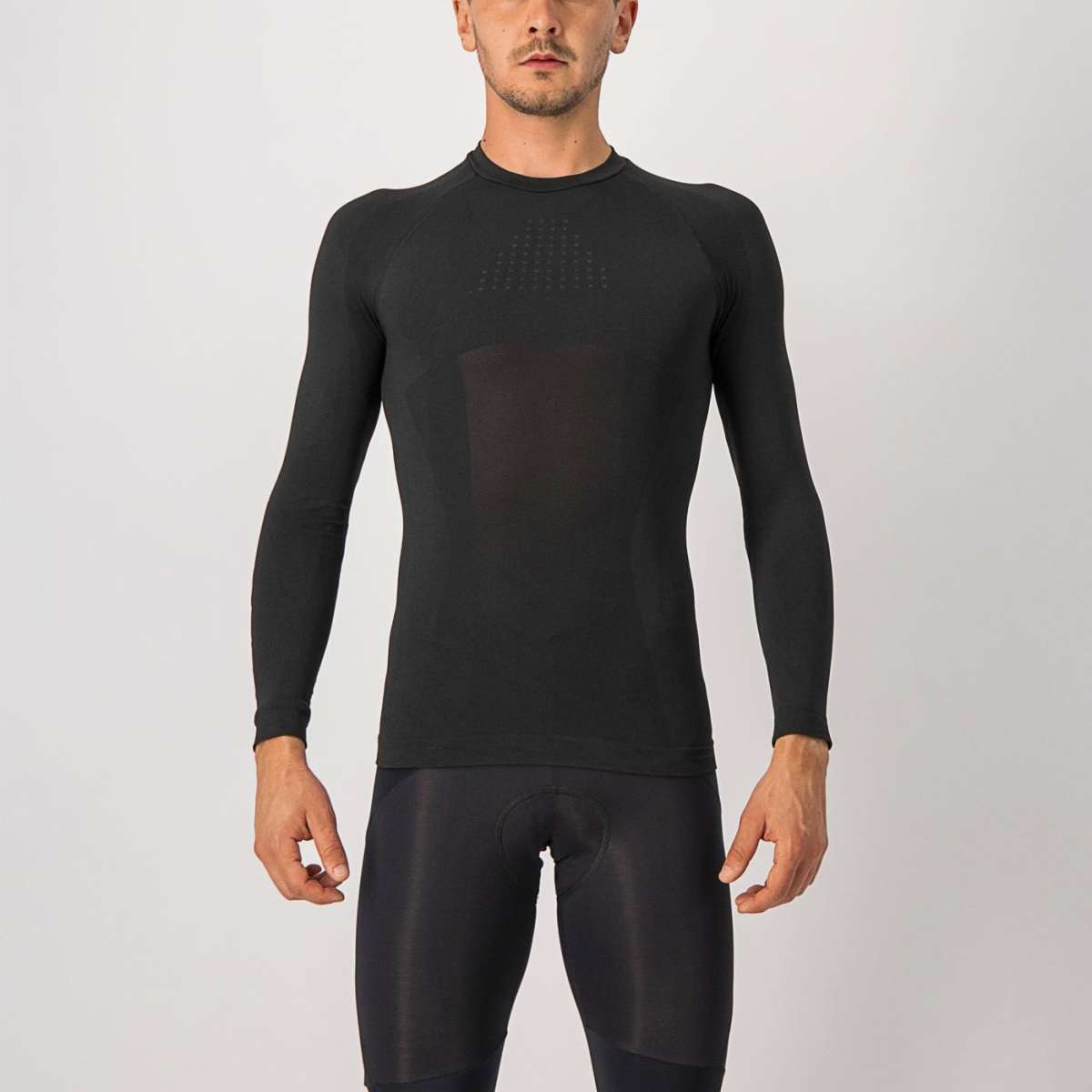 Castelli Core Seamless ondershirt lange mouw zwart heren XXL