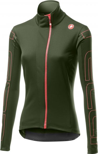 Castelli Transition 2 W fietsjack groen dames 19539-075