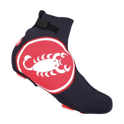 Castelli Diluvio overschoen zwart/rood heren 14537-123 CA14537-123