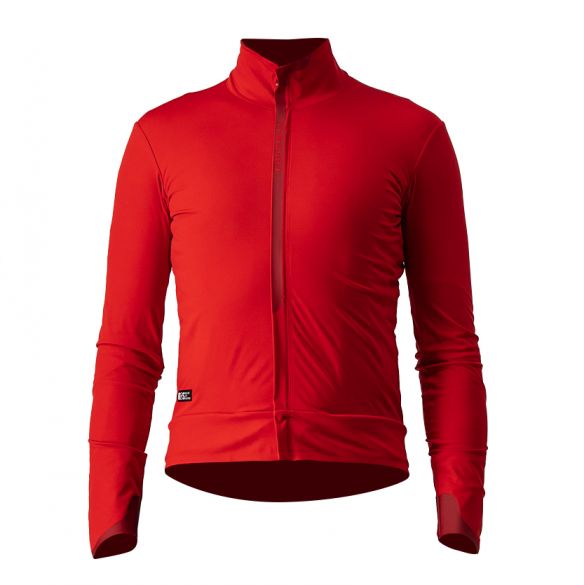 Castelli Elita RoS fietsjack rood heren 21502-023