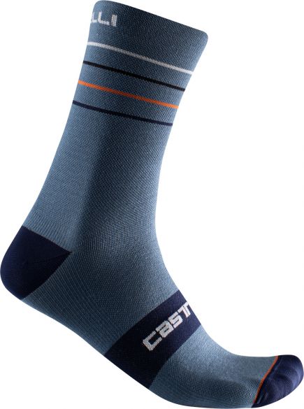 Castelli Endurance 15 fietsokken blauw heren 4522038-062