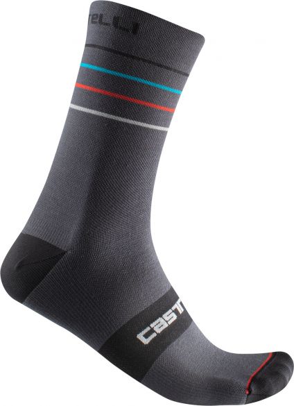 Castelli Endurance 15 fietsokken grijs heren XXL