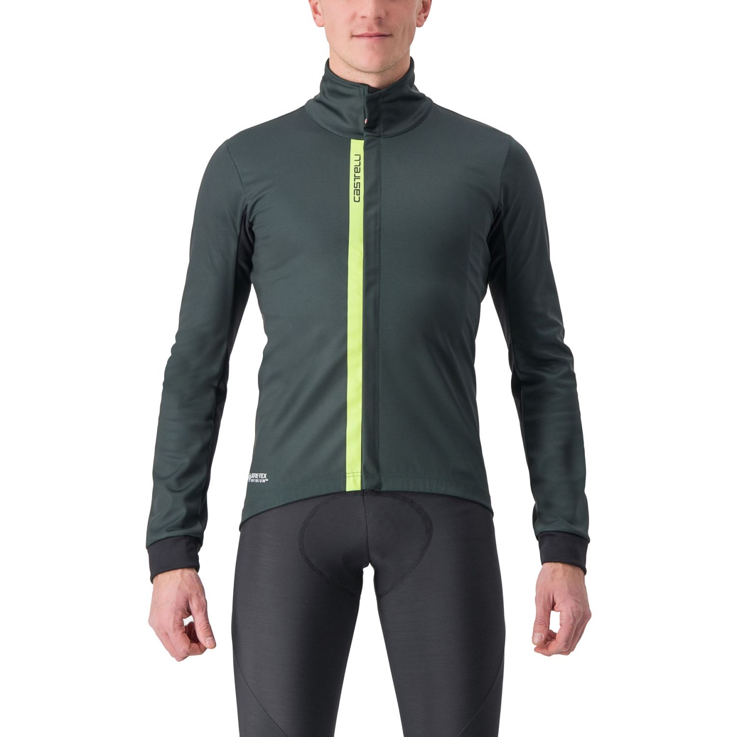 Castelli Entrata lange mouw fietsjack groen heren S