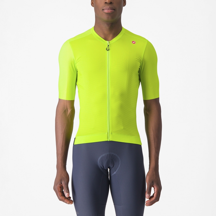 Castelli Espresso fietsshirt korte mouw lichtgroen heren