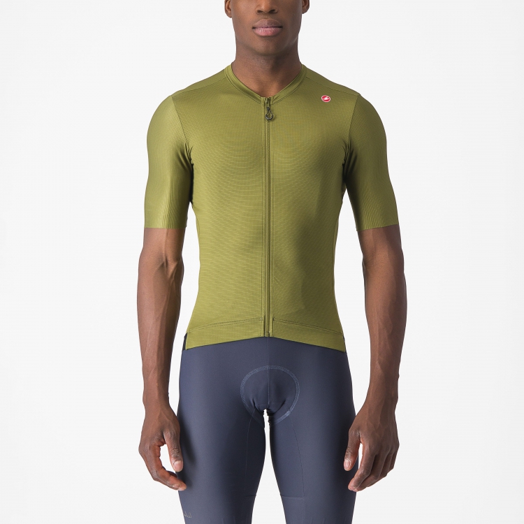 Castelli Espresso fietsshirt korte mouw donkergroen heren S