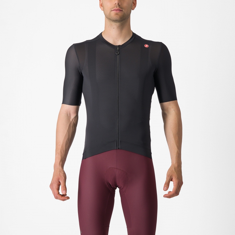 Castelli Espresso fietsshirt korte mouw zwart heren S