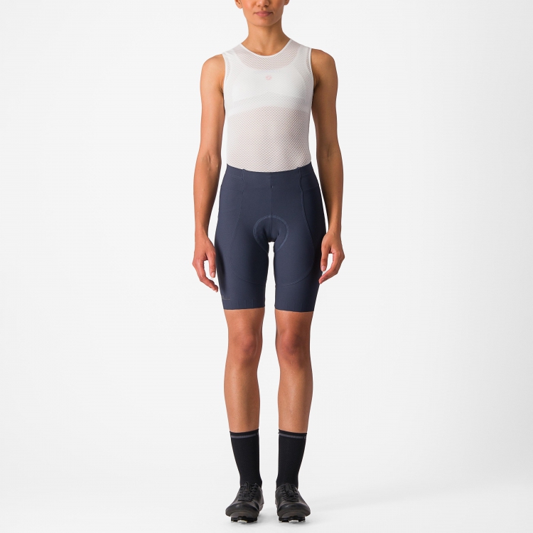 Castelli Espresso W short fietsbroek blauw dames M