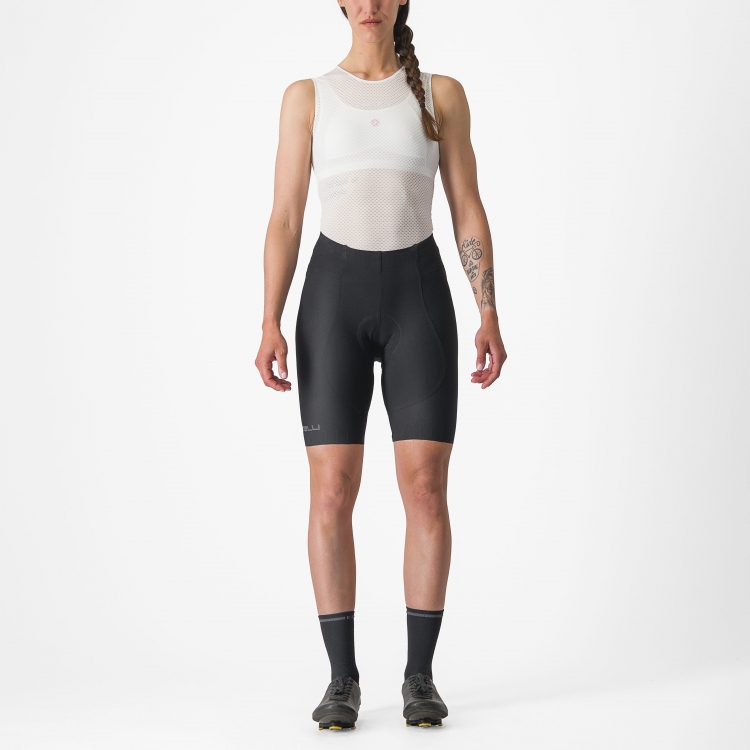 Castelli Espresso W short fietsbroek zwart dames M