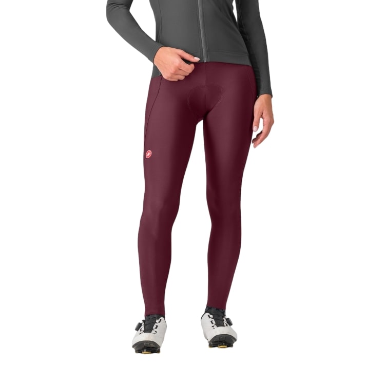 Castelli Espresso bibtight deep bordeaux dames 4524546-625