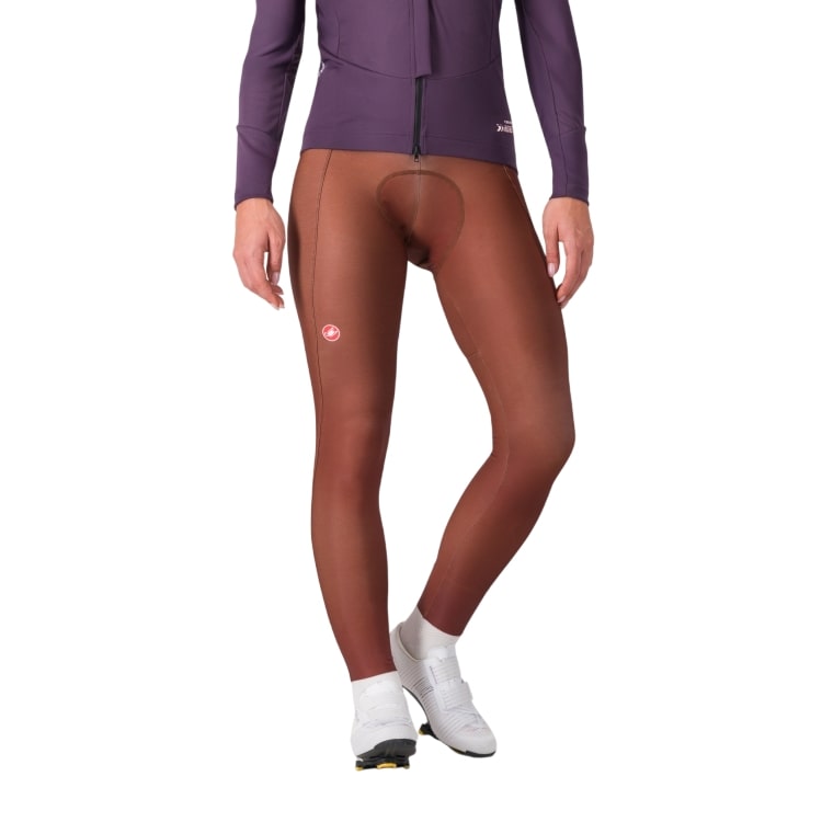 Castelli Espresso bibtight deep mocha dames 4524546-227
