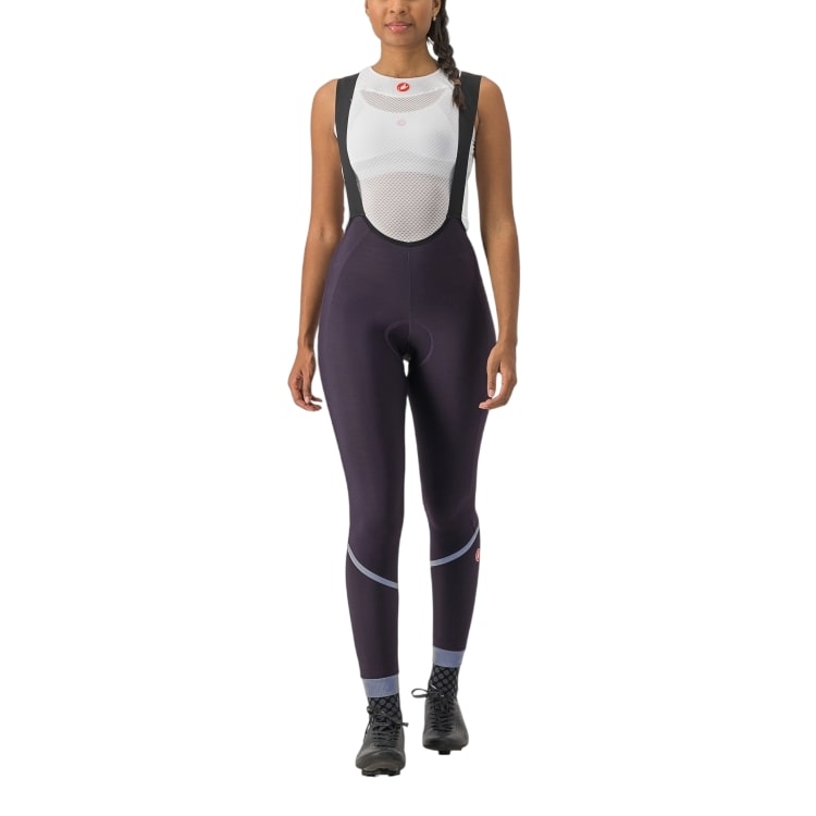 Castelli Velocissima DT fietsbroek lang dark night shade dames 4522550-513