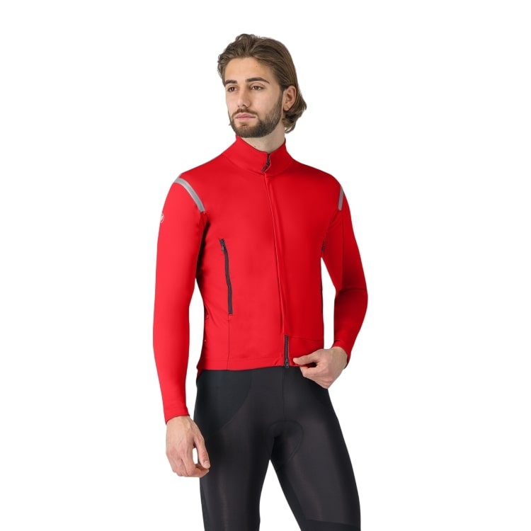 Castelli Perfetto RoS 3 fietsjack light rich red heren 4525556-645