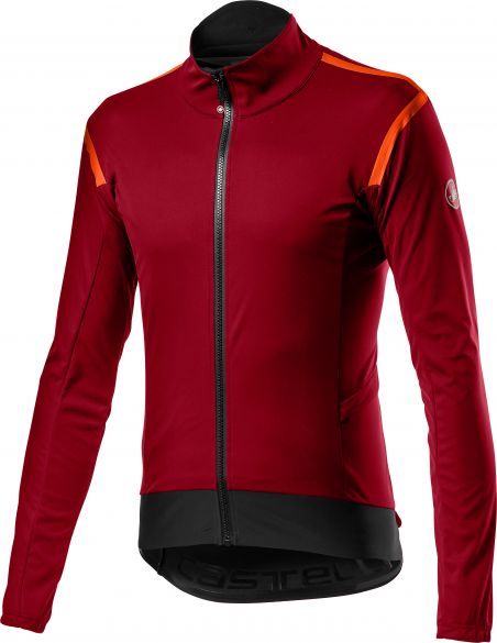 Castelli Alpha RoS 2 light fietsjack donker rood heren 20503-622