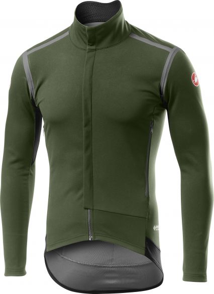 Castelli Perfetto RoS lange mouw fietsjack groen heren 19500-075