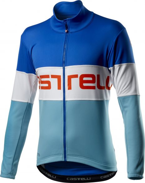Castelli Prologo fietsjack blauw heren 20504-054