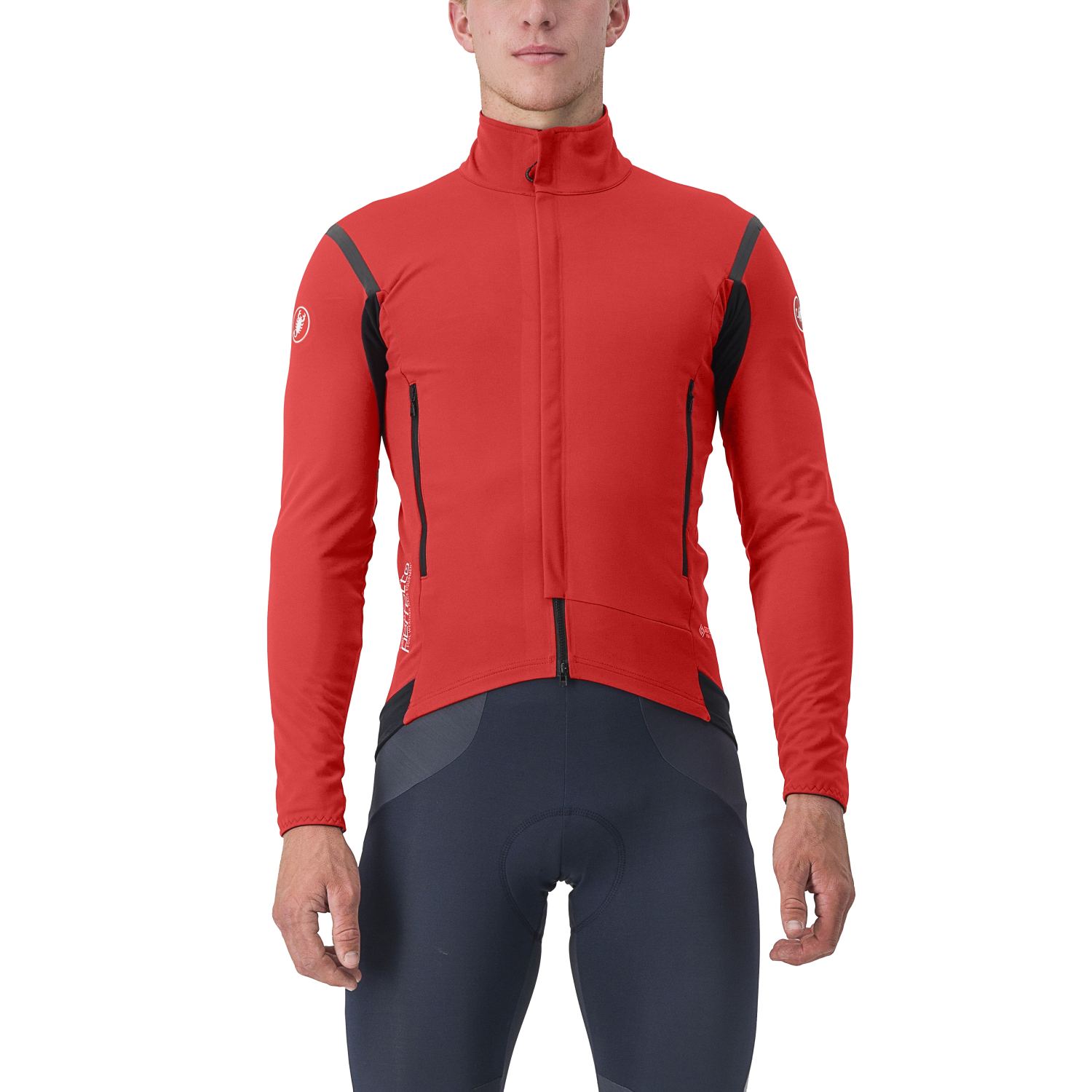 Castelli Perfetto RoS 2 lange mouw fietsjack rood heren XL