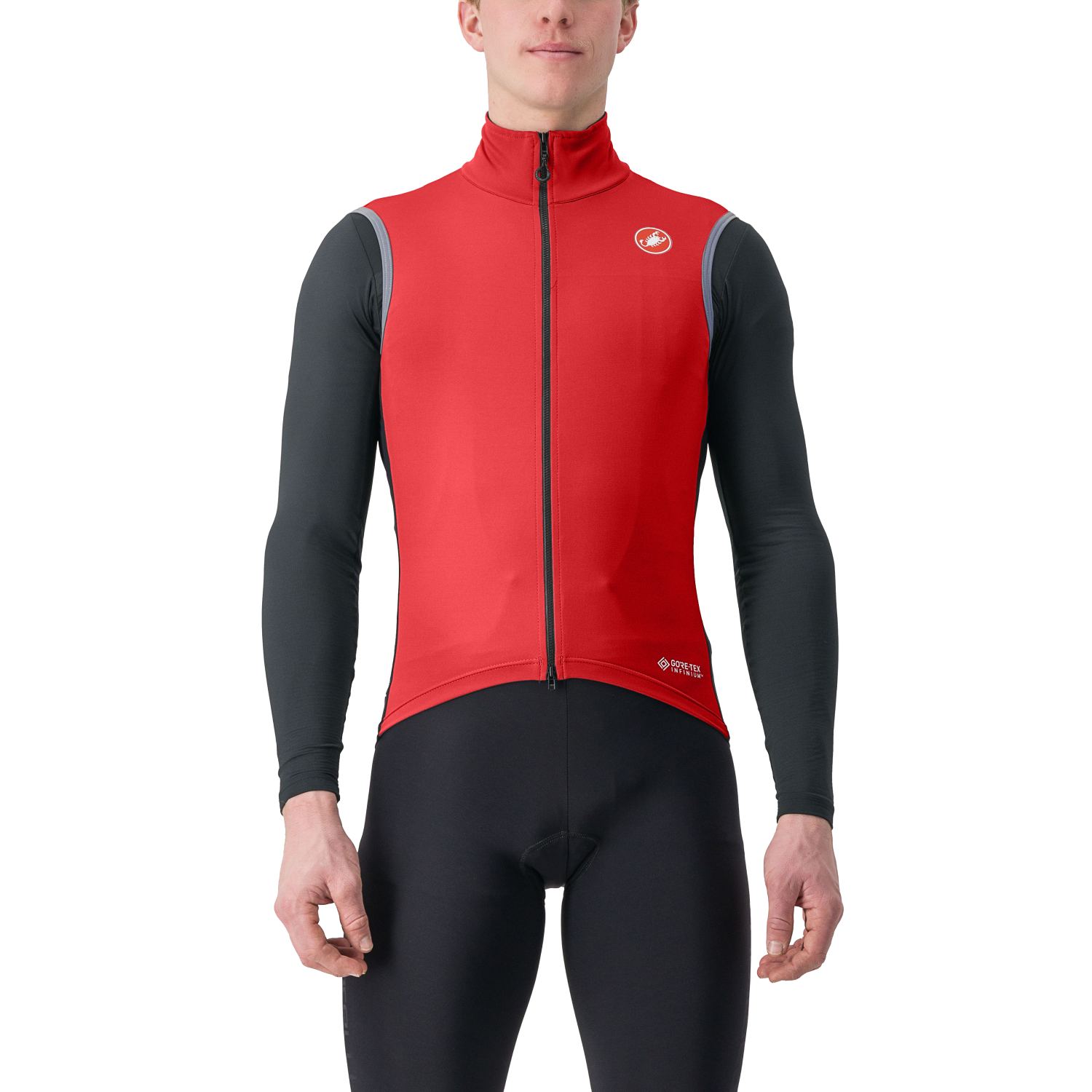 Castelli Perfetto RoS 2 mouwloos fietsvest rood heren M