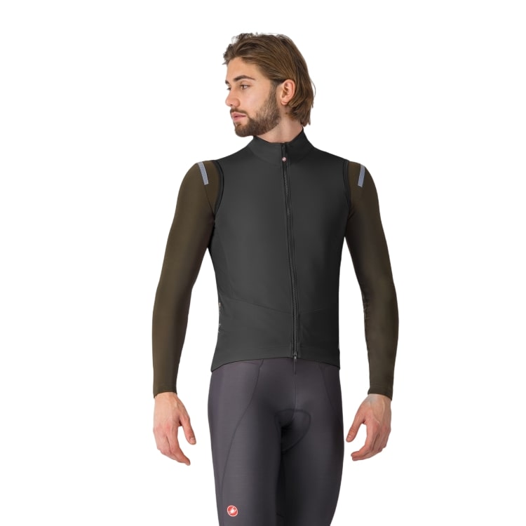 Castelli Perfetto Air Vest mouwloos light black heren 4525503-085