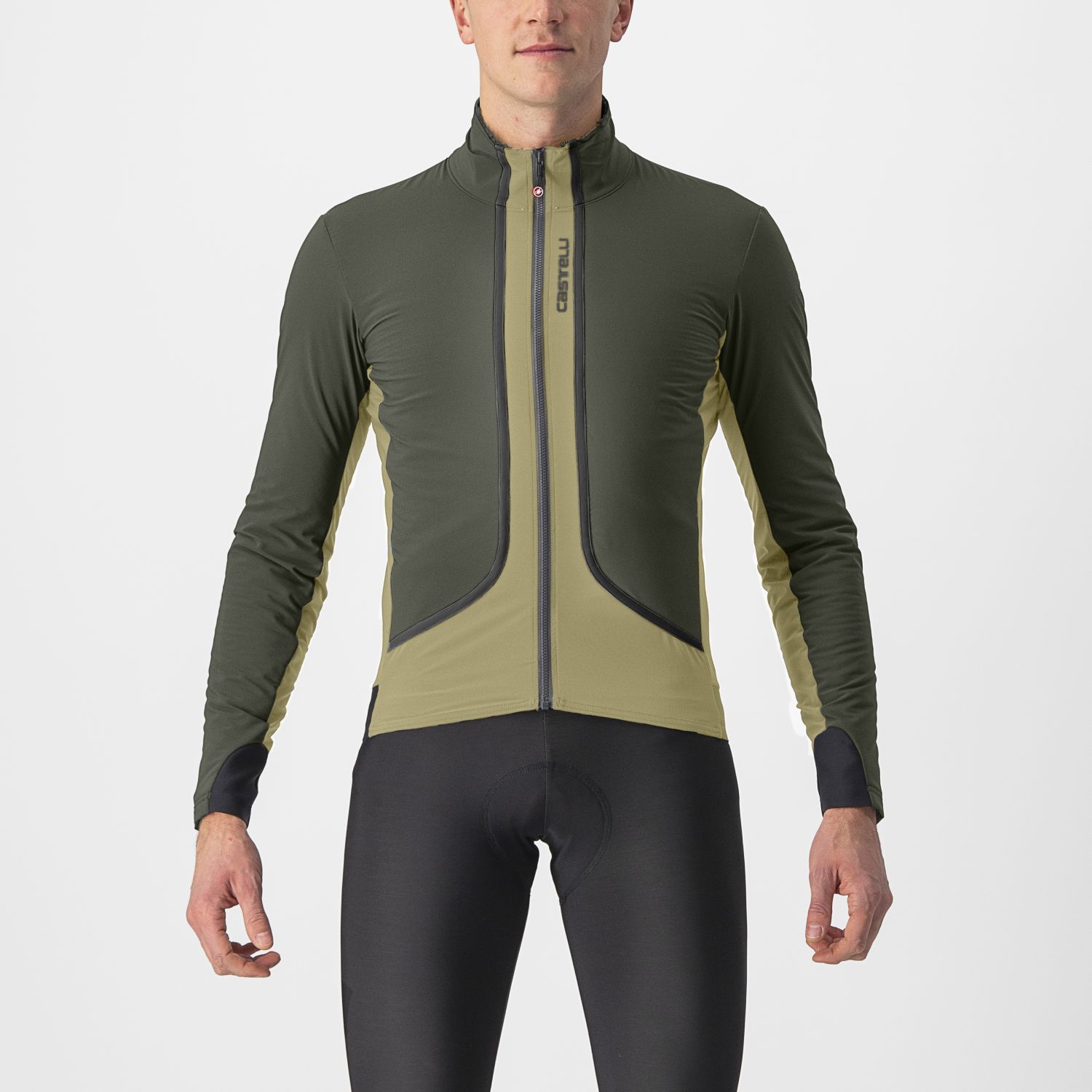 Castelli Flight Air fietsjack groen heren S
