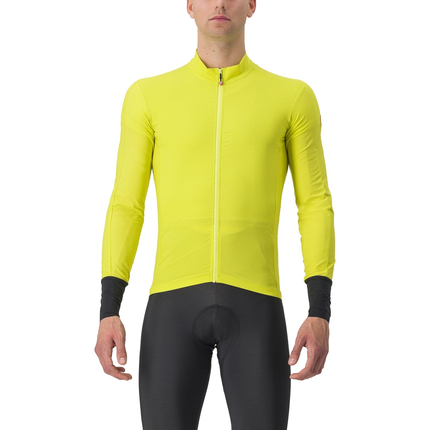 Castelli Flight Air fietshirt geel heren XL