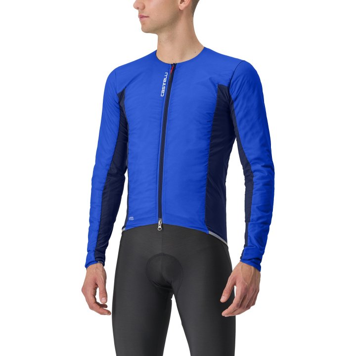 Castelli Fly Jack-Sey lange mouw fietsjack blauw heren XL