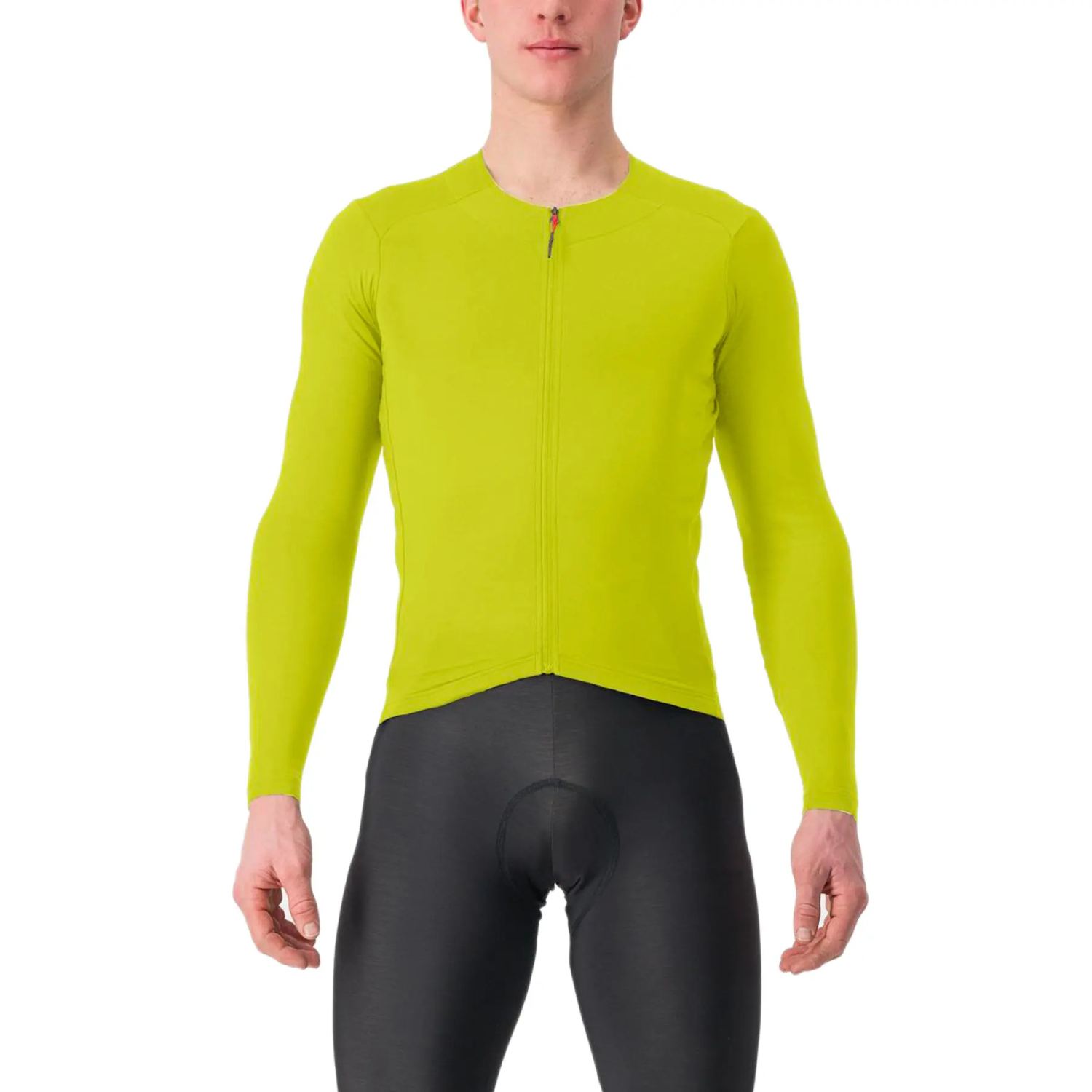 Castelli Fly Jersey lange mouw geel heren XL