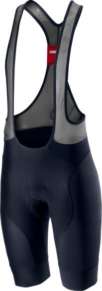 Castelli Free aero race 4 bibshort fietsbroek savile blauw heren 19003-414