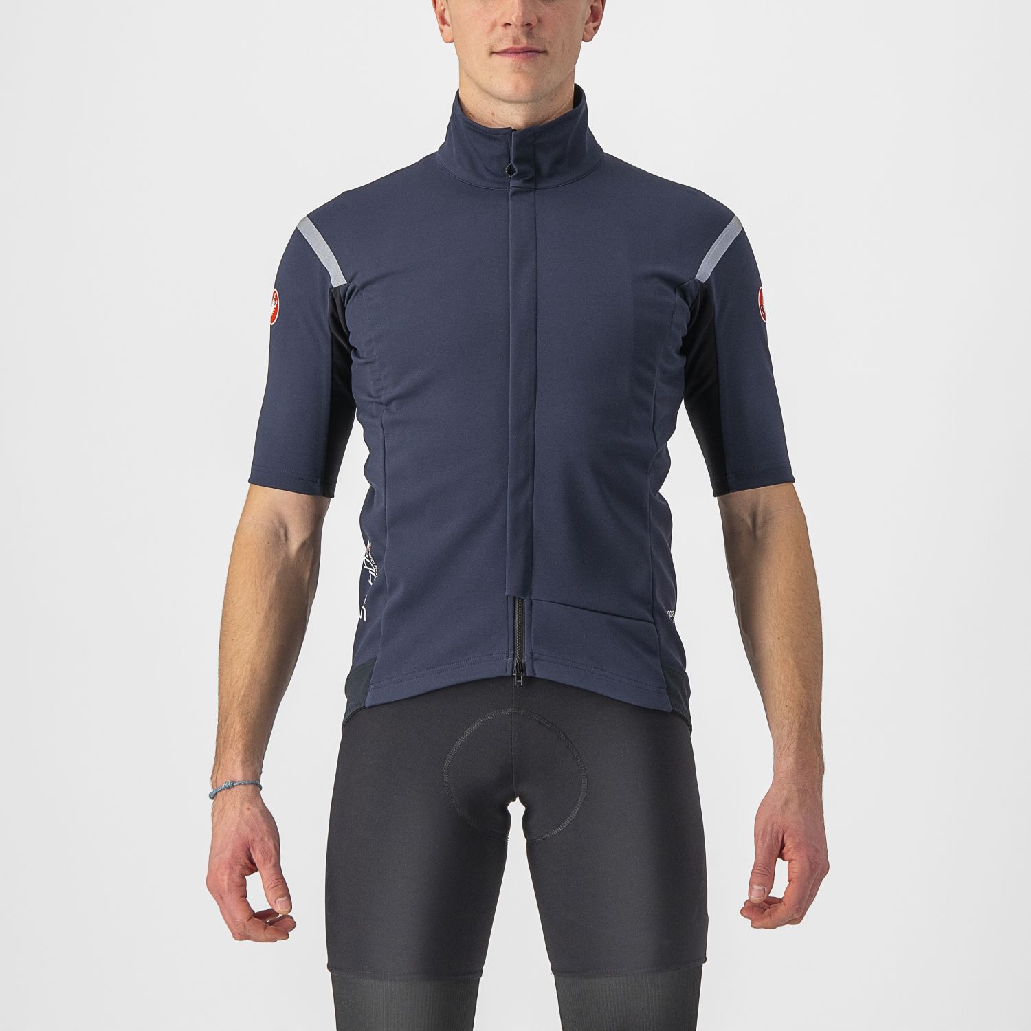 Castelli Gabba RoS 2 korte mouw fietsjack donkerblauw heren M