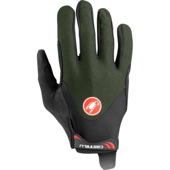 Castelli Arenberg gel LF handschoen groen heren 20033-075