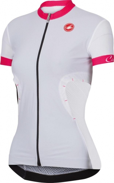 Castelli Gustosa jersey wit/zwart dames 14055-111 2015 CA14055-111(2015)