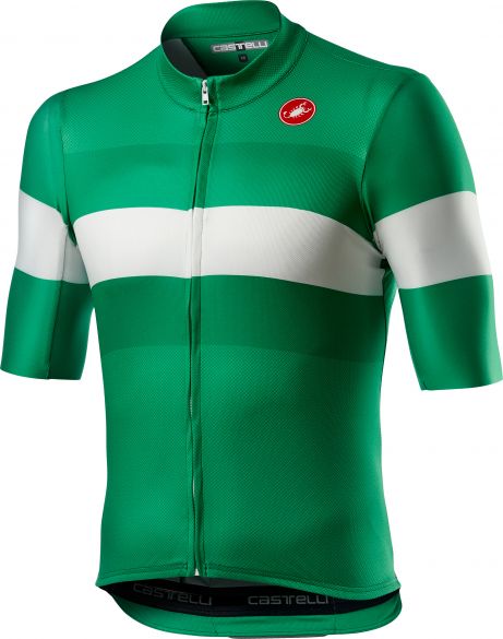 Castelli LaMITICA korte mouw fietsshirt groen heren 21072-320