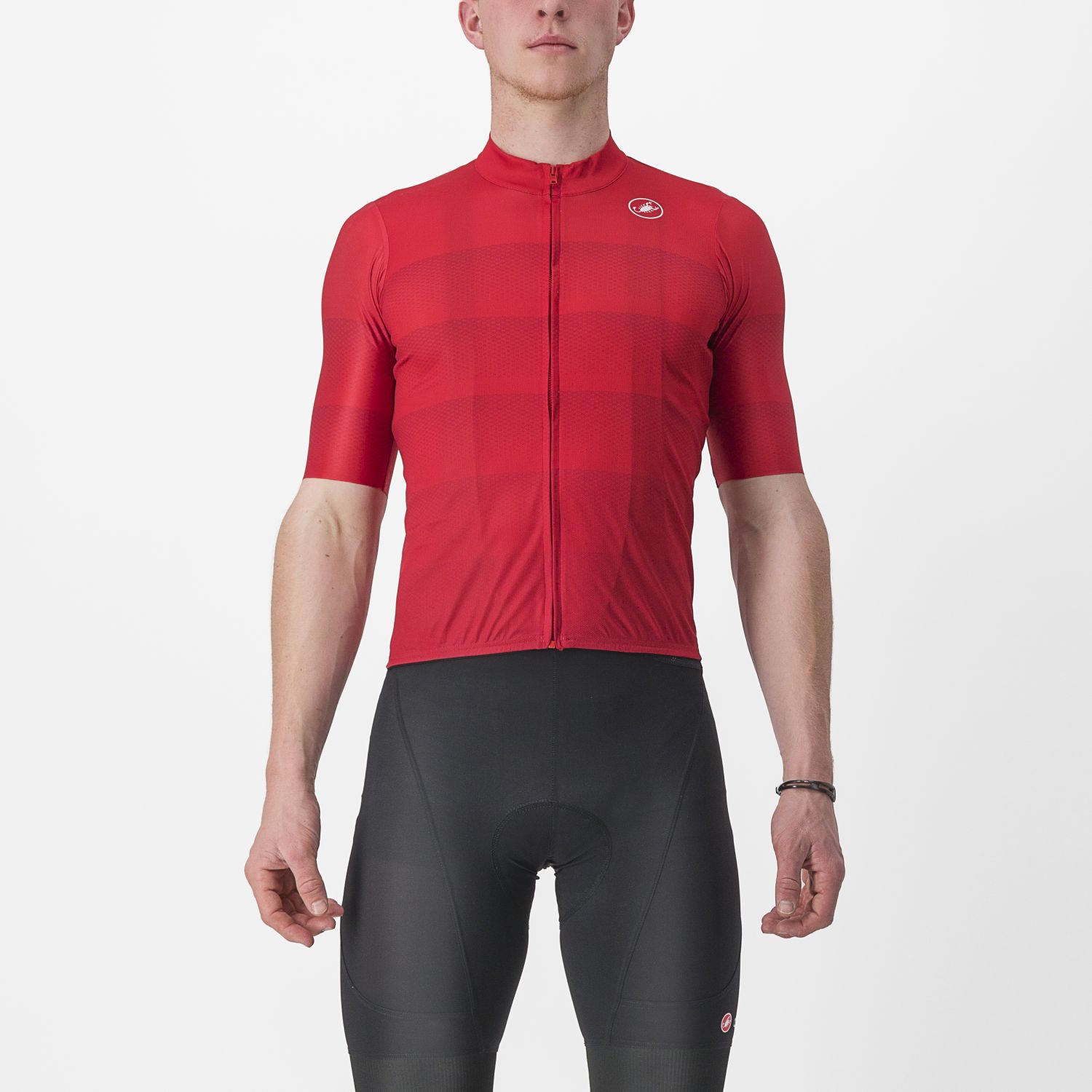 Castelli Livelli korte mouw fietsshirt rood heren XXL