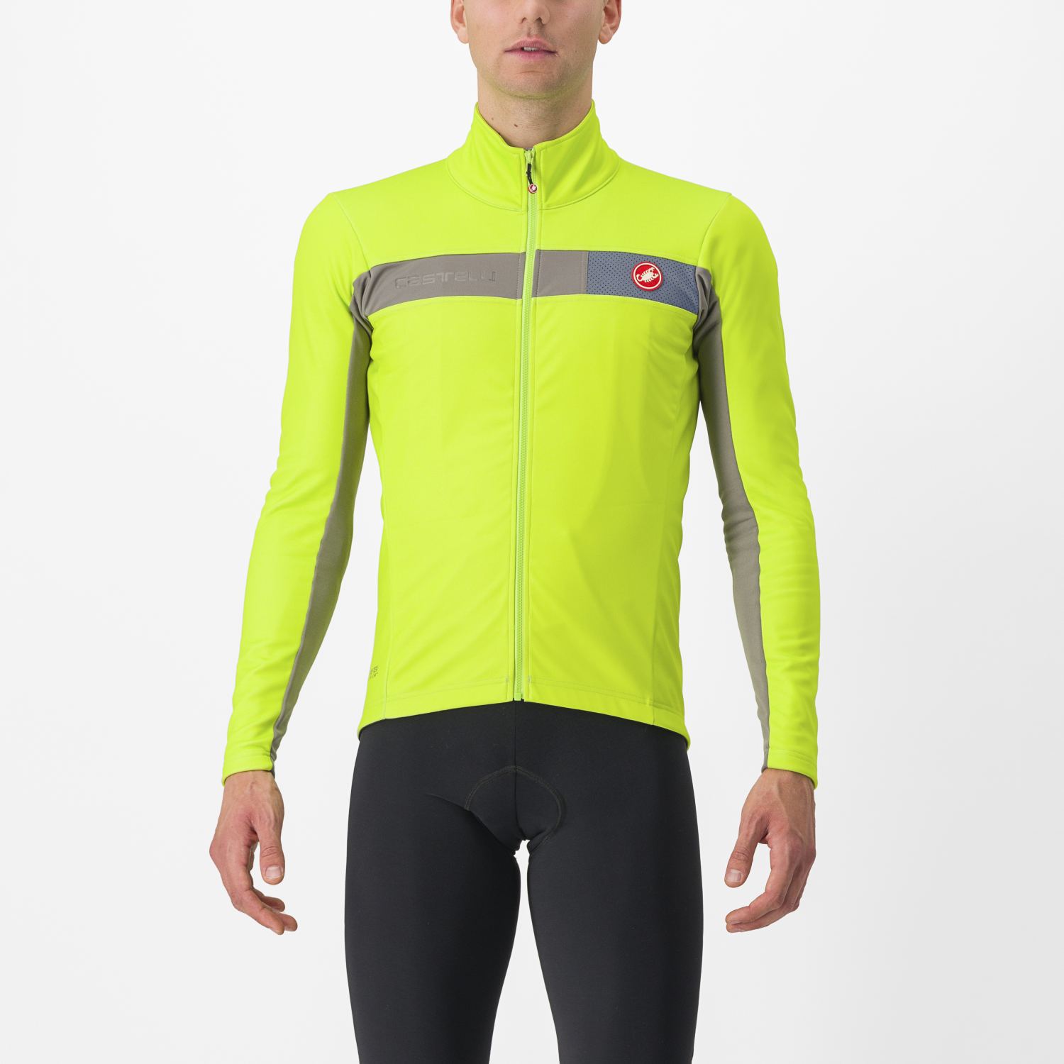 Castelli Mortirolo 6S fietsjack lichtgroen heren M