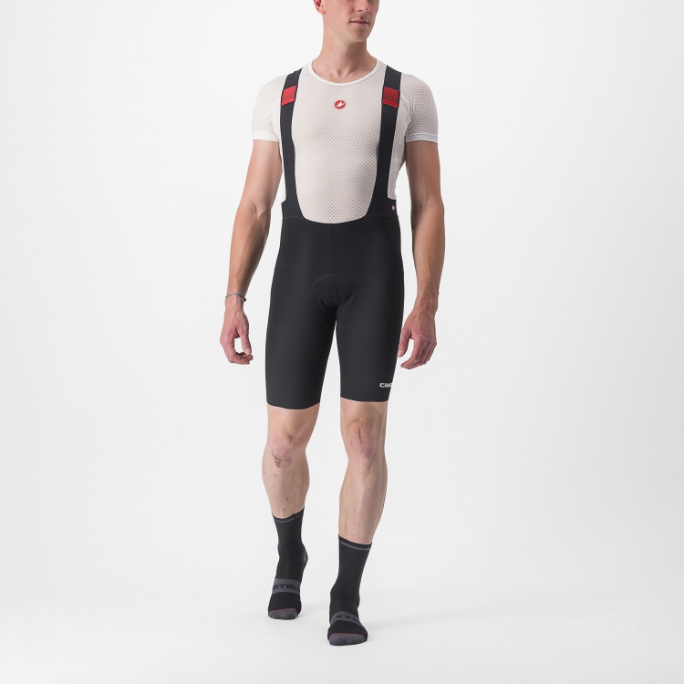 Castelli Premio Black bibshort zwart/wit heren XXXL