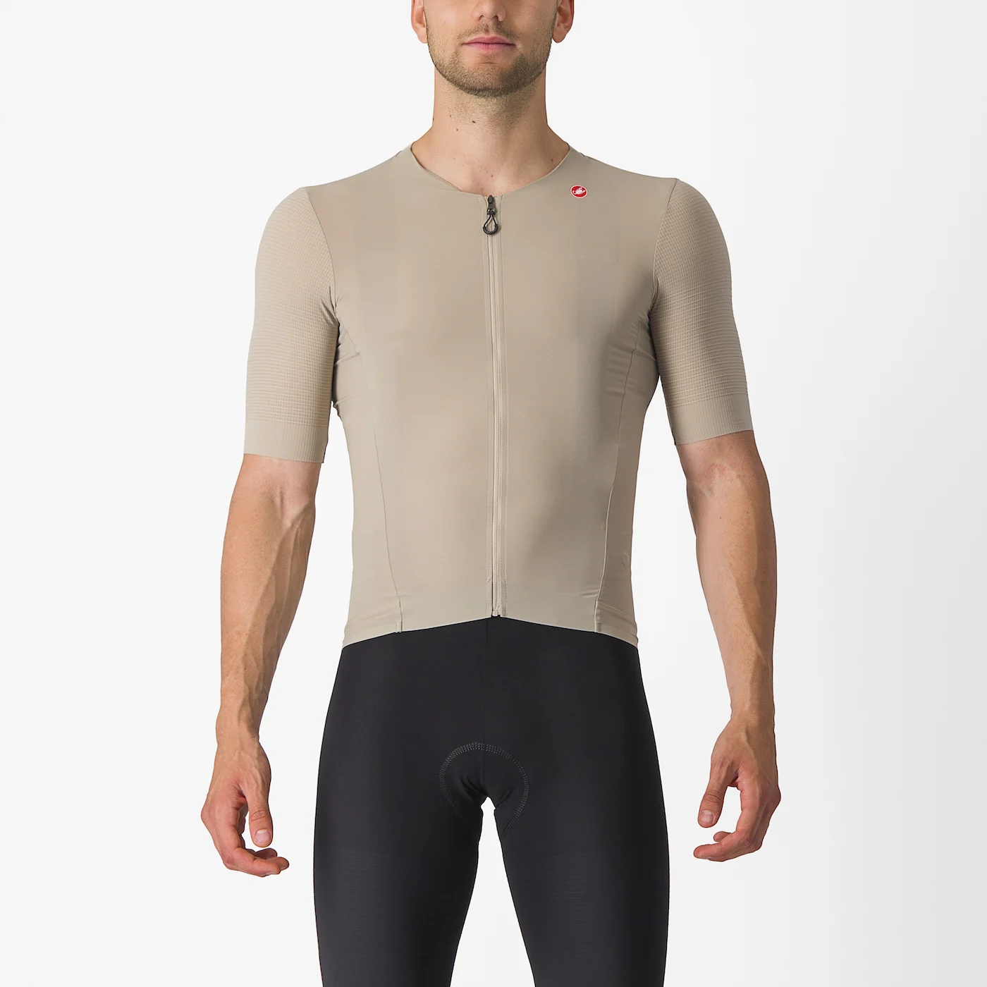 Castelli Premio black fietsshirt korte mouw clay heren XXXL