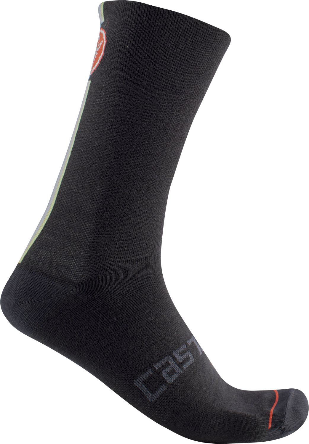 Castelli Racing Stripe 18 fietsokken zwart heren XXL