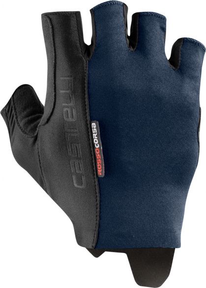 Castelli Rosso Corsa Espresso handschoen savile blauw heren XL