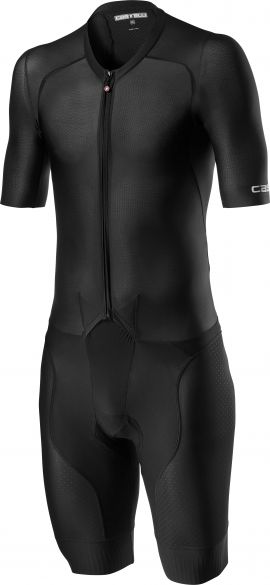 Castelli Sanremo 4.1 speed suit korte mouw zwart heren 4521000-085