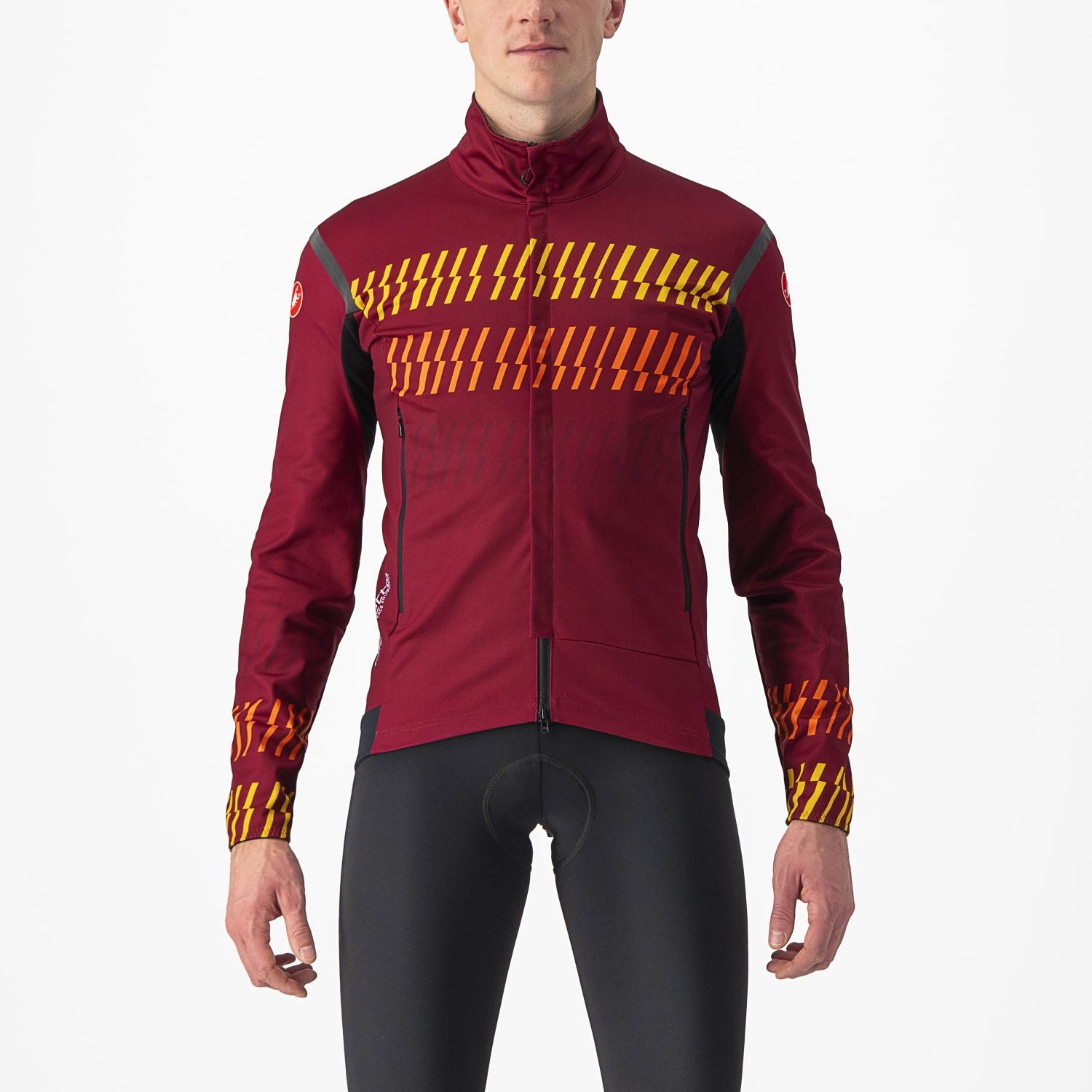 Castelli Unlimited Perfetto RoS 2 fietsjack lange mouw rood heren XXL