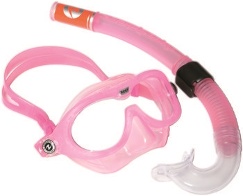Aqua Lung Sport Reef DX + Snorkel kids Snorkelset roze AS111600