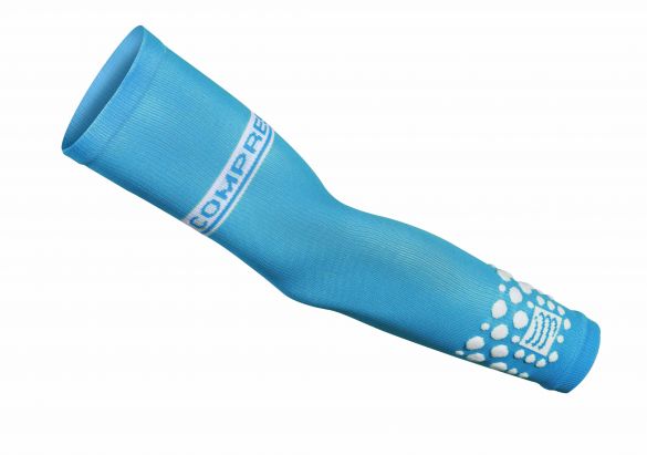 Compressport Armforce compressiemouwen blauw ASAF-5020