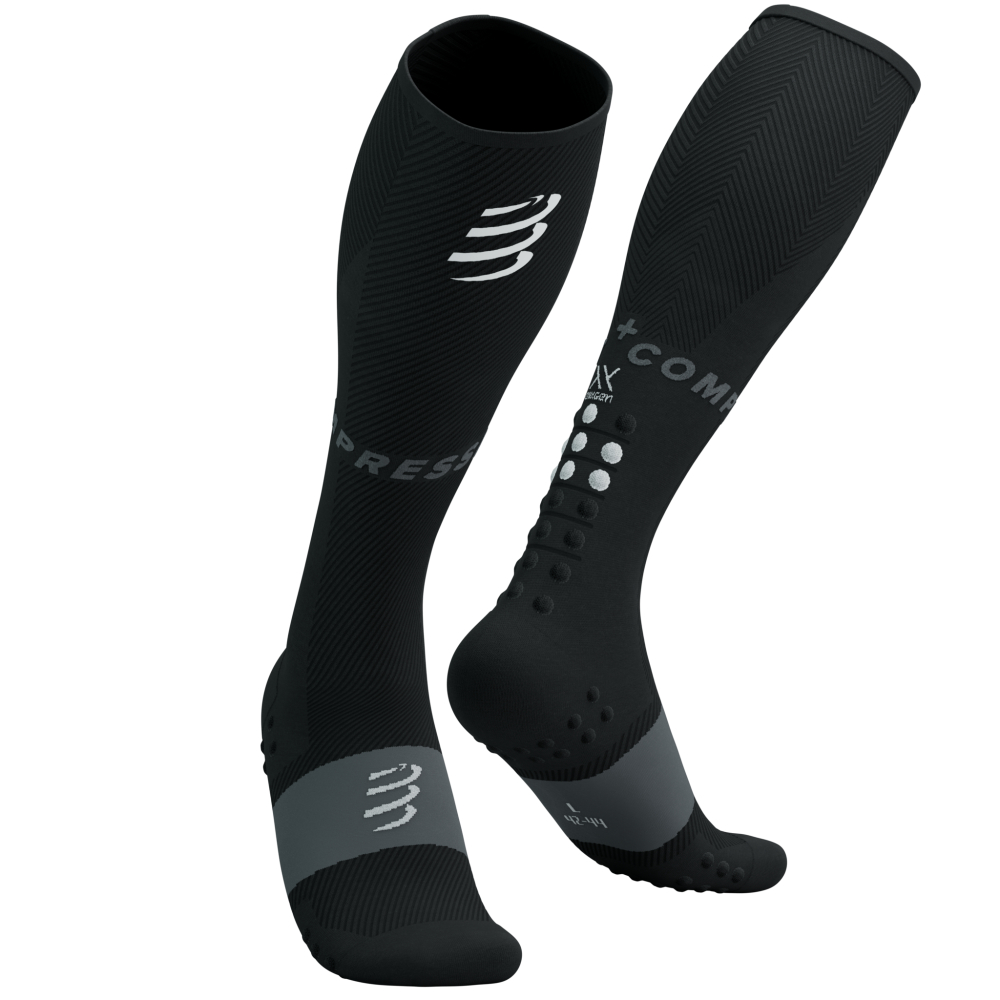 Compressport Full Oxygen sokken zwart SU00050B_990