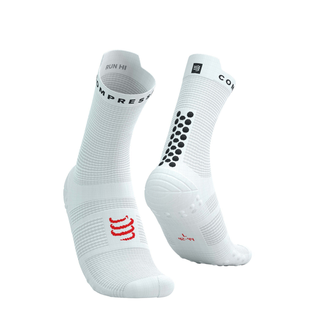 Compressport Pro Racing Socks V4.0 Run High wit