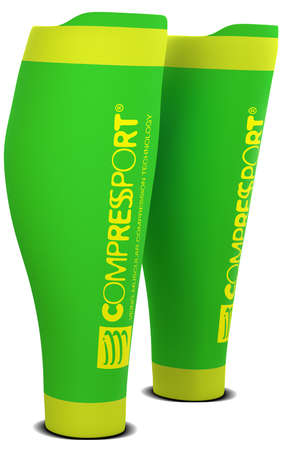 Compressport R2 v2 compressie tubes groen R2V2-FL6140