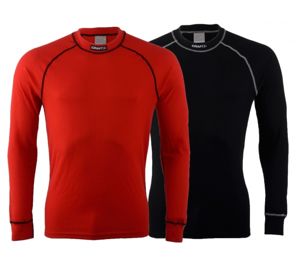 Craft Active Multi 2-pack top zwart/rood heren 1902365-9430V