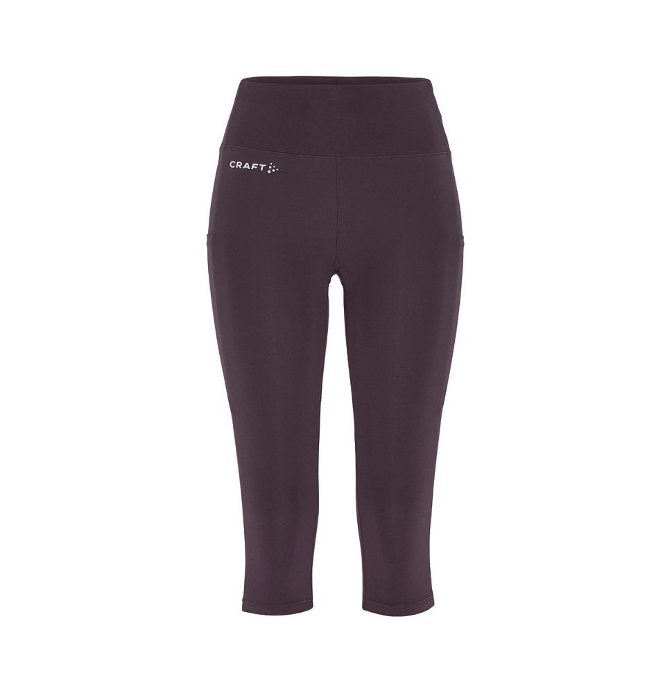 Craft ADV Essence 2 Capri 3/4 hardloopbroek paars dames 1913209-499000